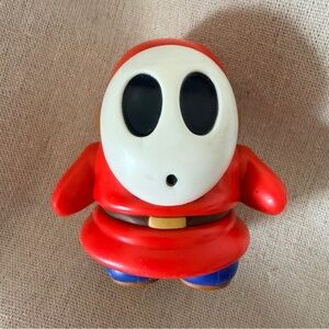 Vintage Nintendo Shy Guy 3in-4 in Articulated Action Figure Mario Bros